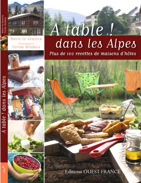 A table dans les Alpes !